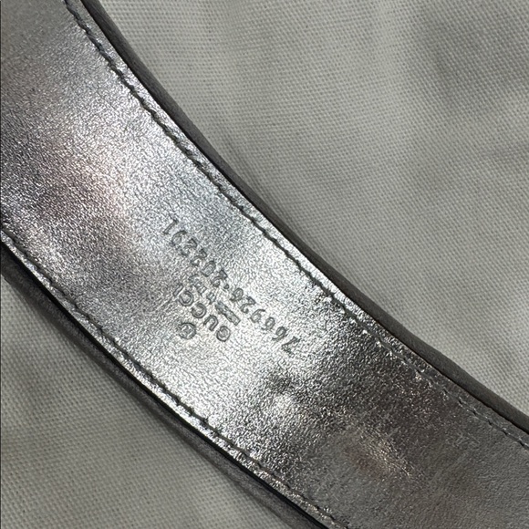 Gucci Silver and Black Crystal GG Headband - Picture 10 of 10